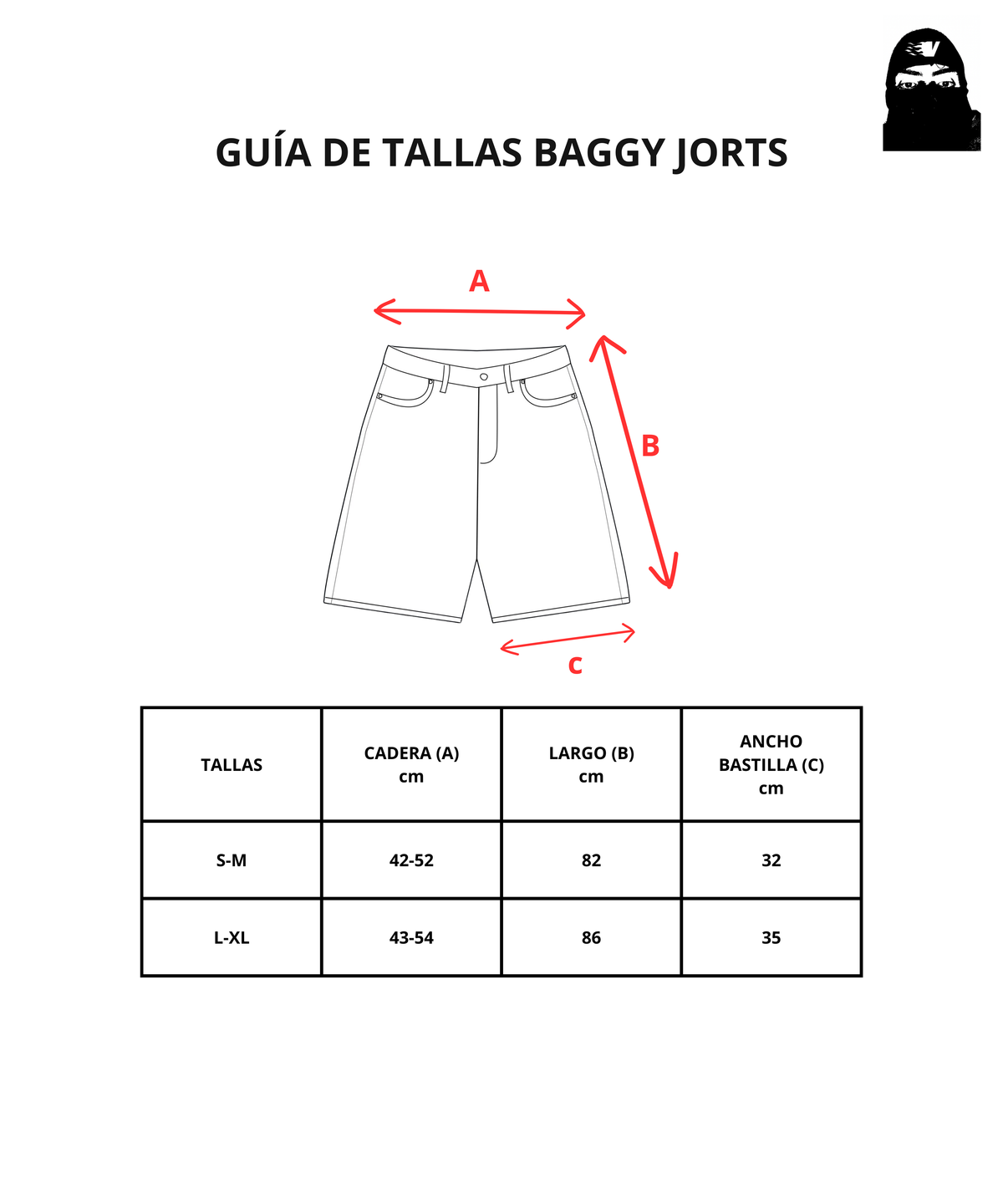 SMOKEY JORT MEGA CARGO
